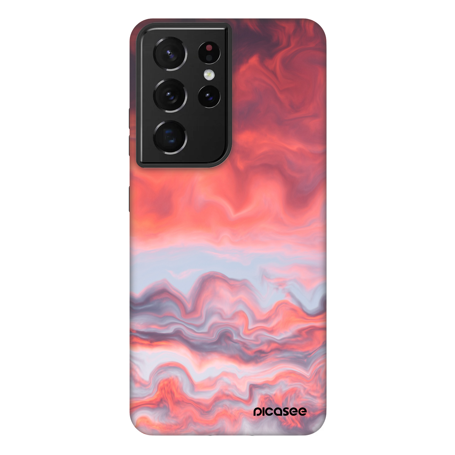 Picasee Fashion Case pentru Samsung Galaxy S21 Ultra 5G G998B - Sunset