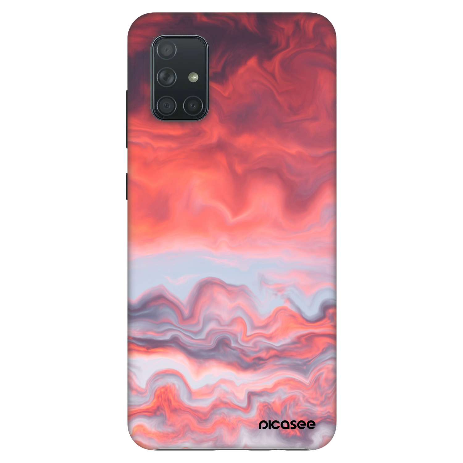 Picasee Fashion Case pentru Samsung Galaxy A71 A715F - Sunset