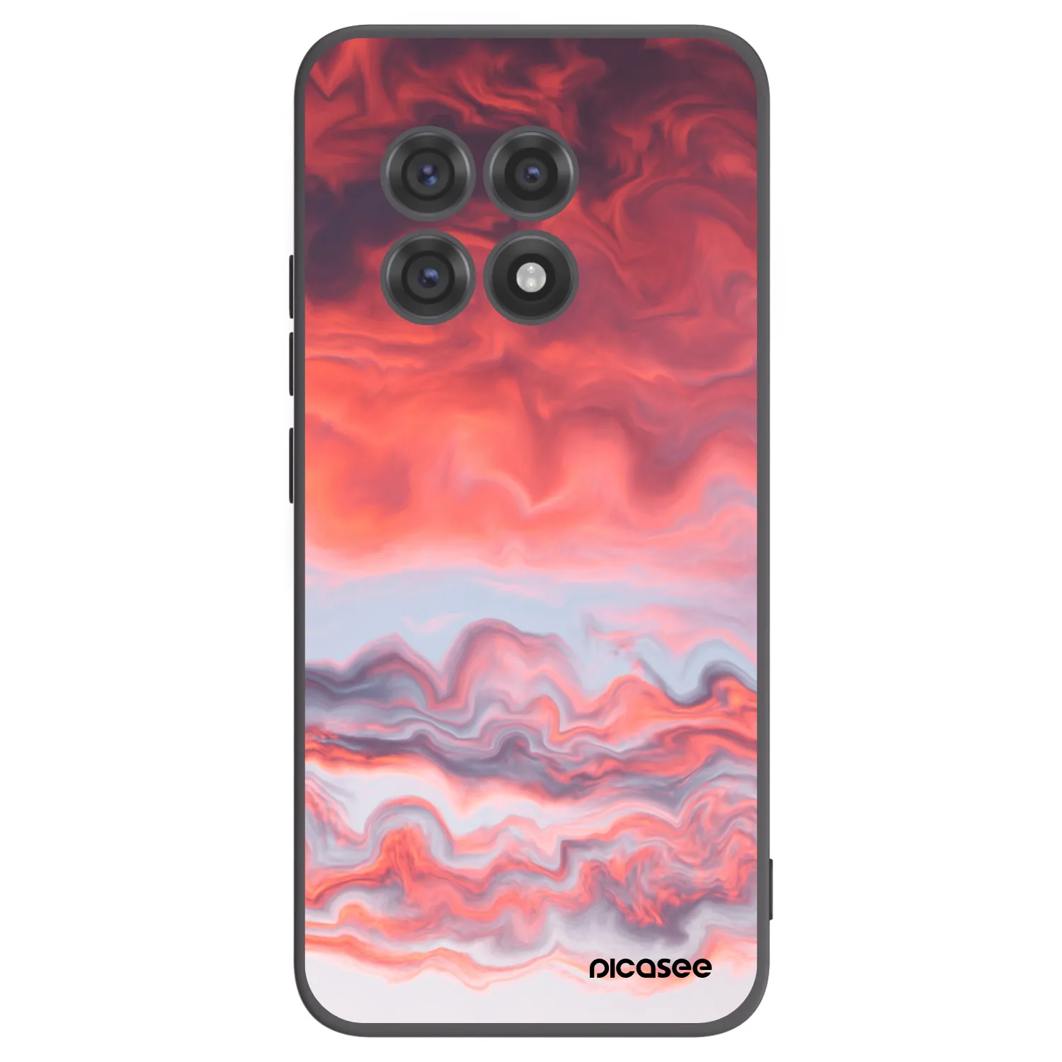 Picasee husă neagră din silicon pentru OnePlus 13R 5G - Sunset