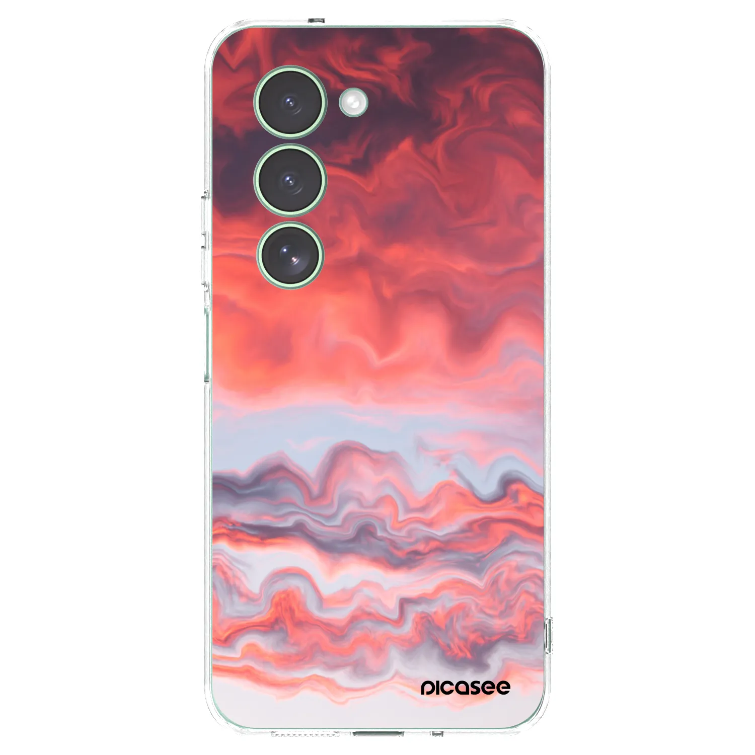 Picasee husă transparentă din silicon pentru Xiaomi Redmi 15 5G - Sunset