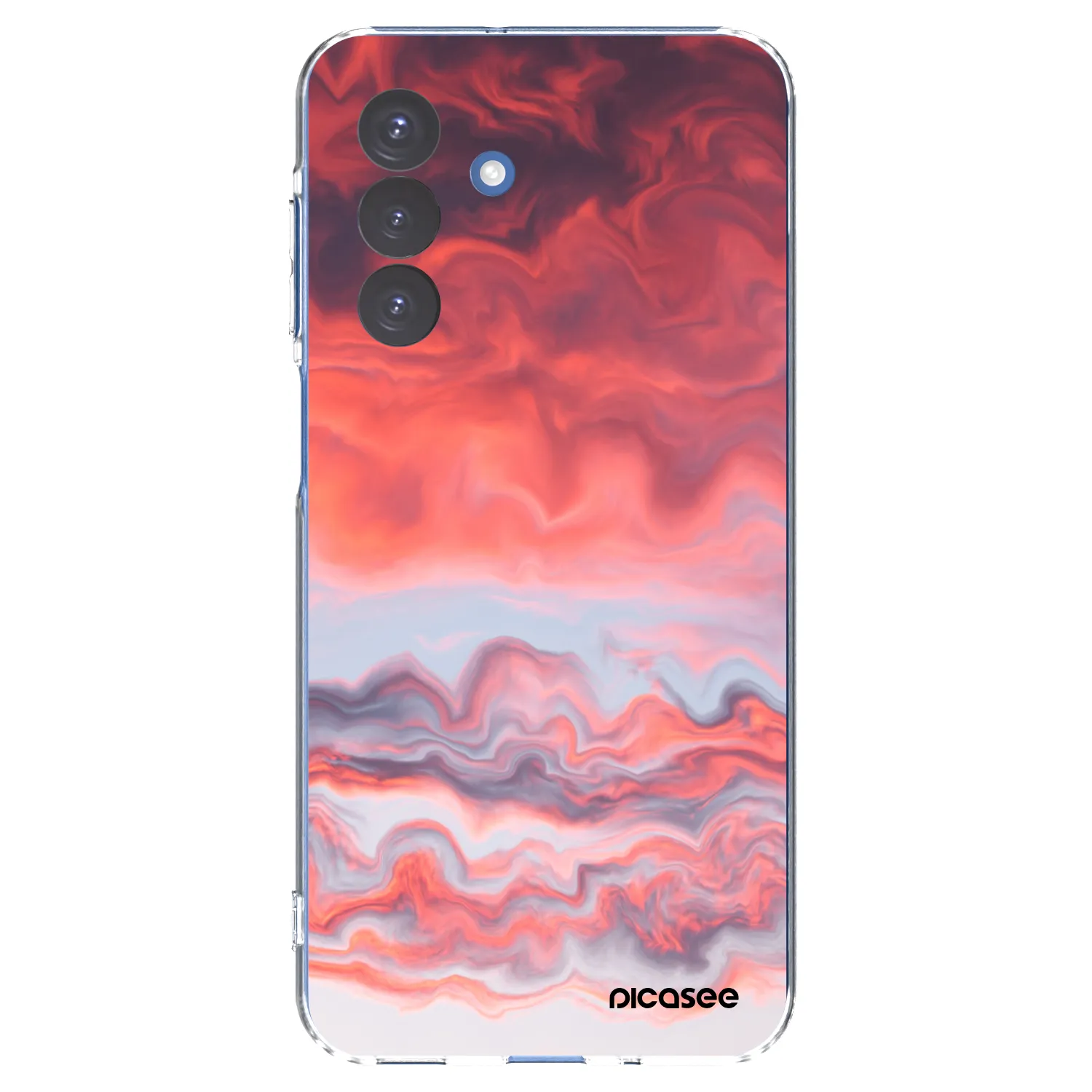 Picasee husă transparentă din silicon pentru Samsung Galaxy A17 5G - Sunset