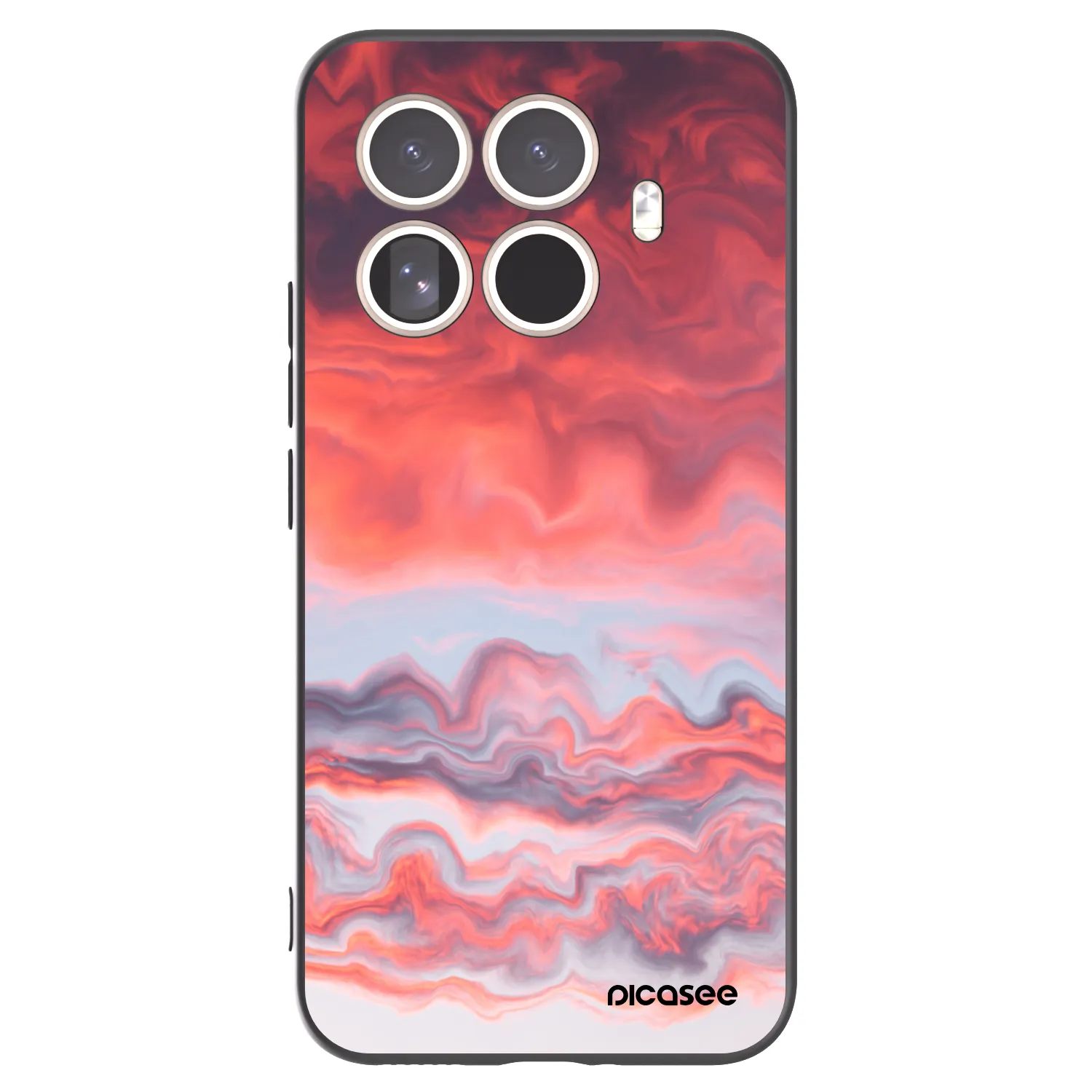 Picasee husă neagră din silicon pentru Xiaomi 15T Pro - Sunset