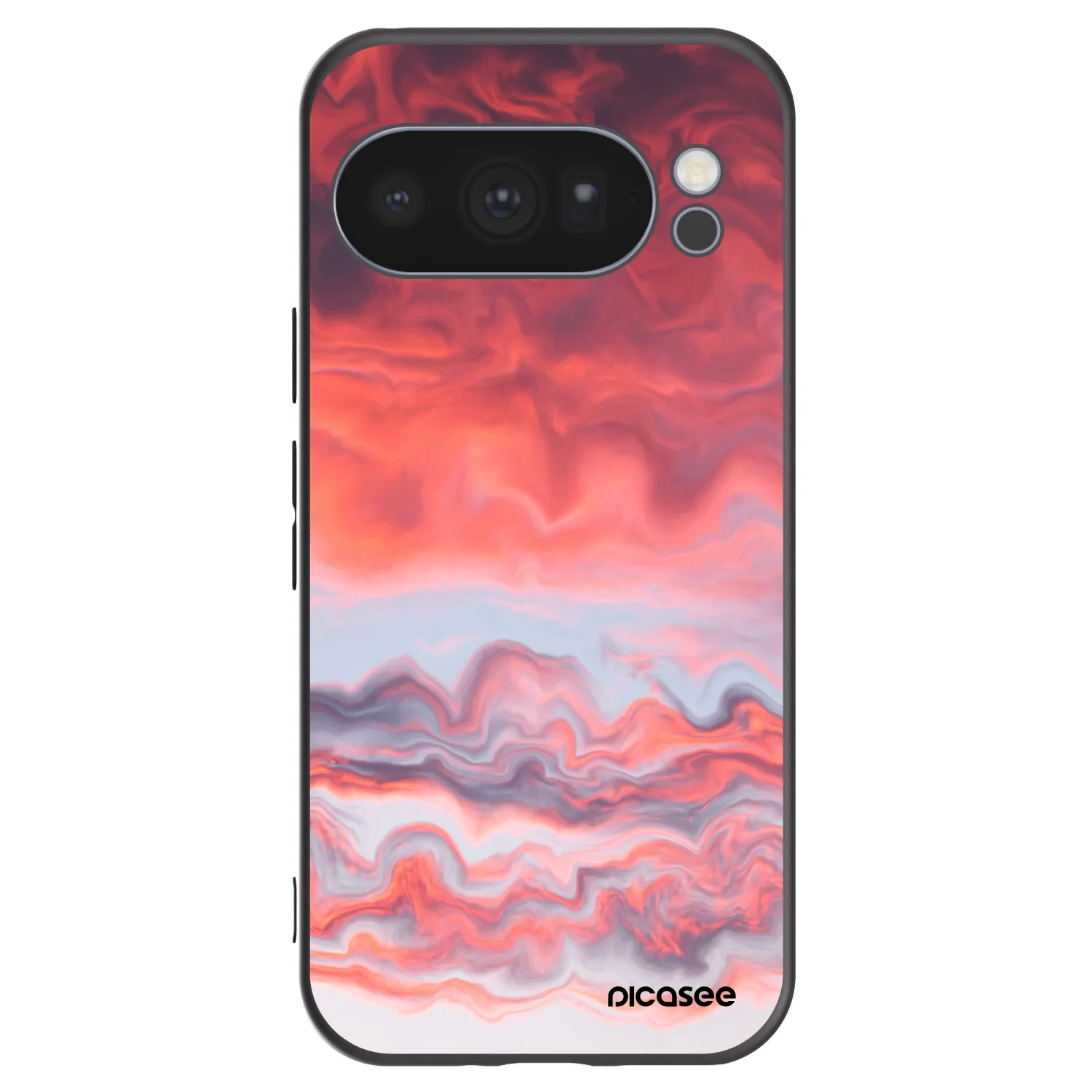 Picasee husă neagră din silicon pentru Google Pixel 10 Pro - Sunset