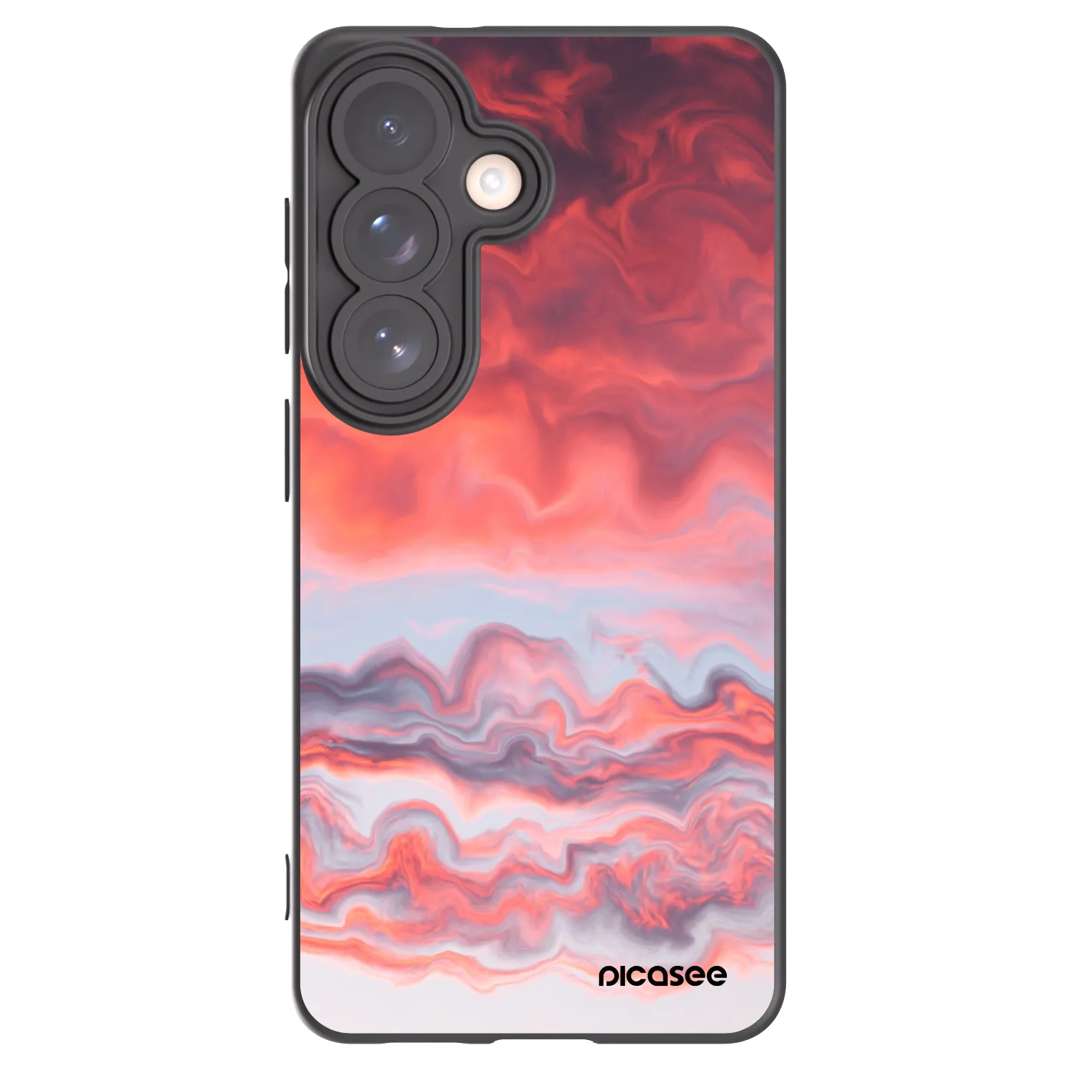 Picasee husă neagră din silicon pentru Samsung Galaxy S26 - Sunset