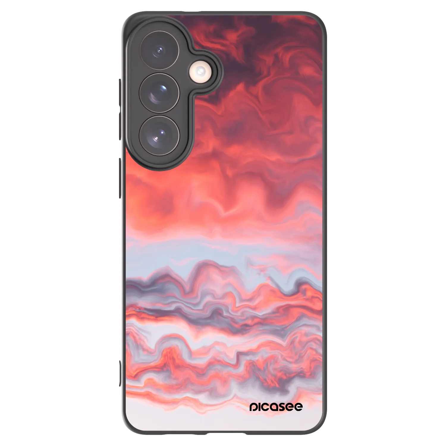 Picasee husă neagră din silicon pentru Samsung Galaxy S26+ - Sunset