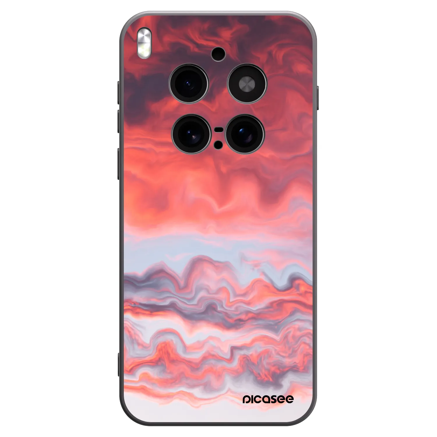 Picasee husă neagră din silicon pentru Vivo X300 Pro - Sunset