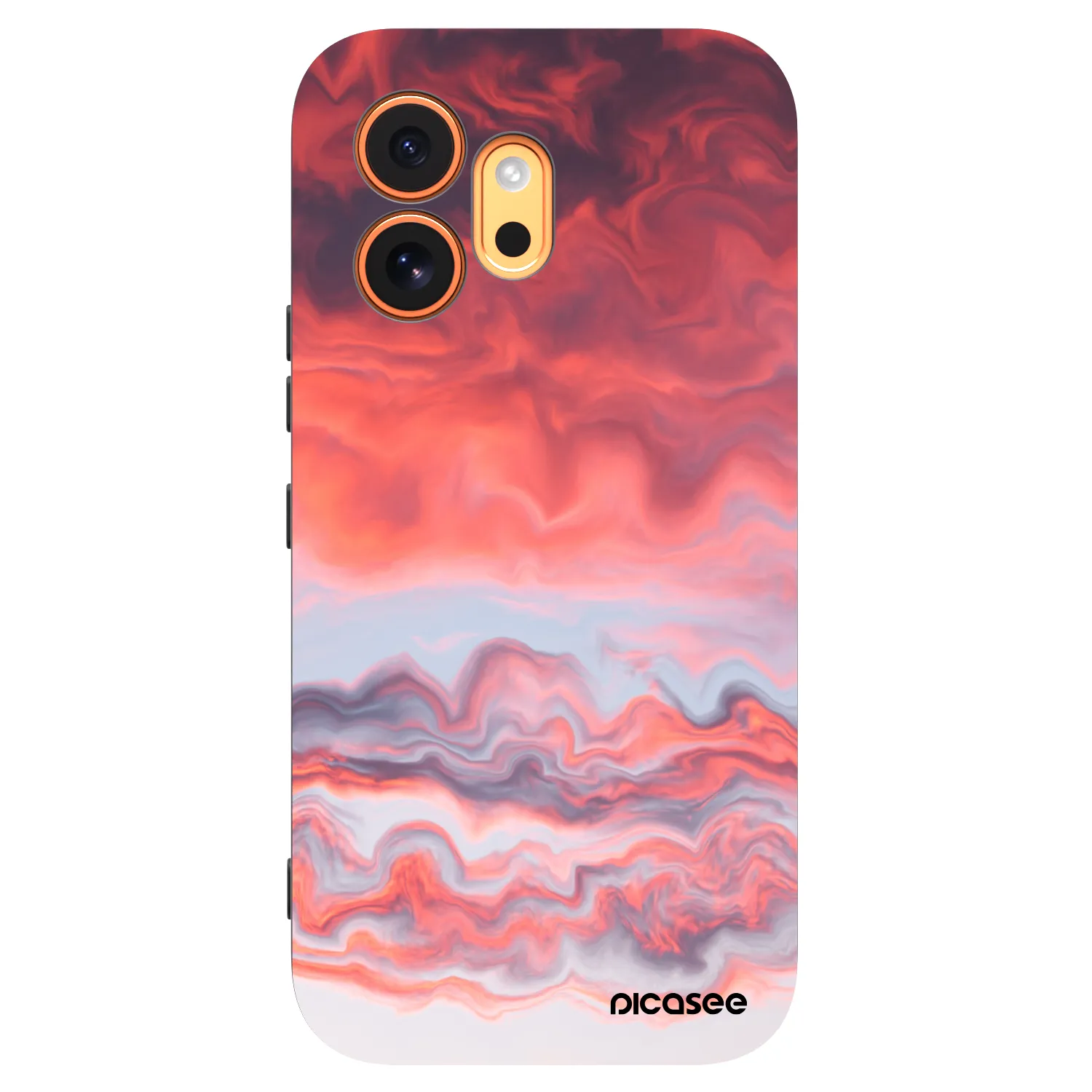 Picasee husă neagră din silicon pentru Honor 600 - Sunset