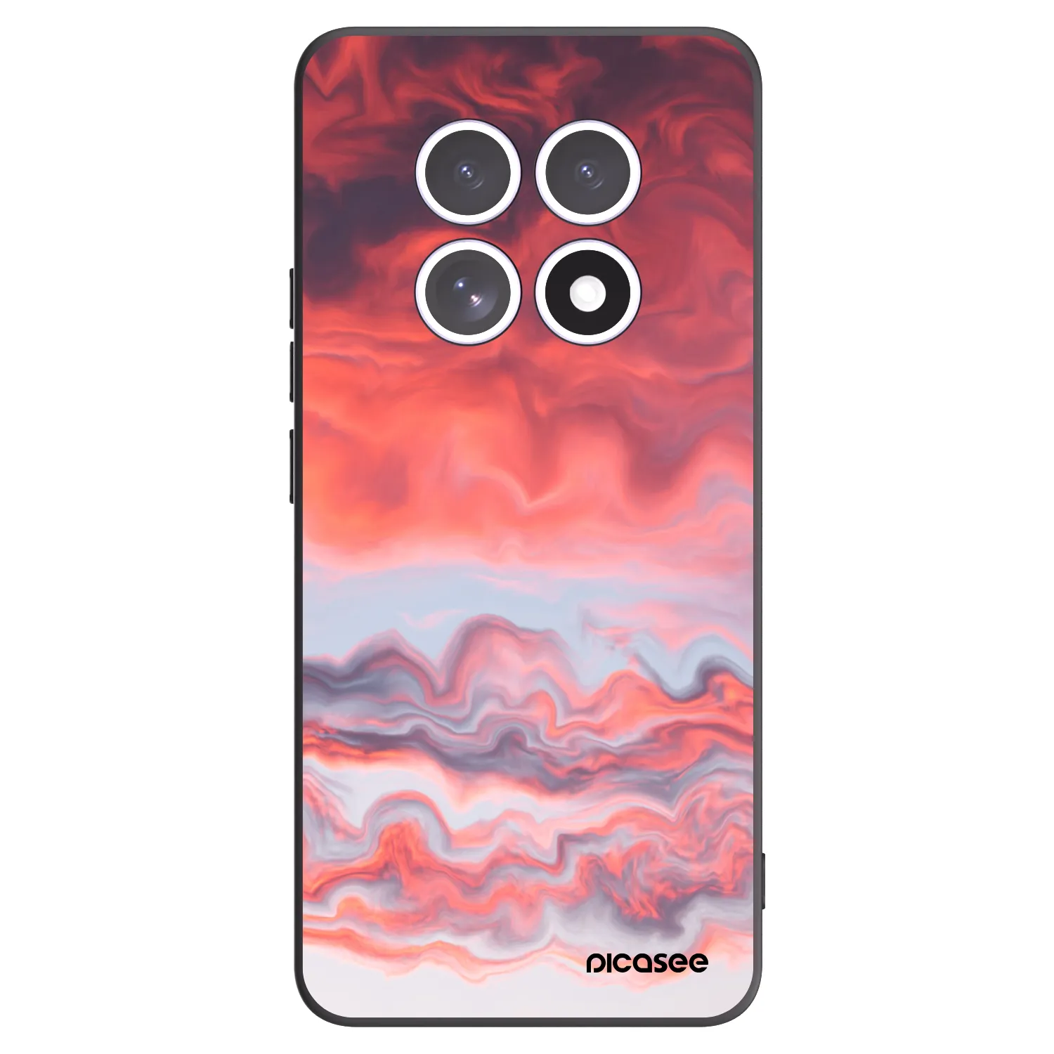 Picasee husă neagră din silicon pentru Xiaomi Redmi Note 15 5G - Sunset