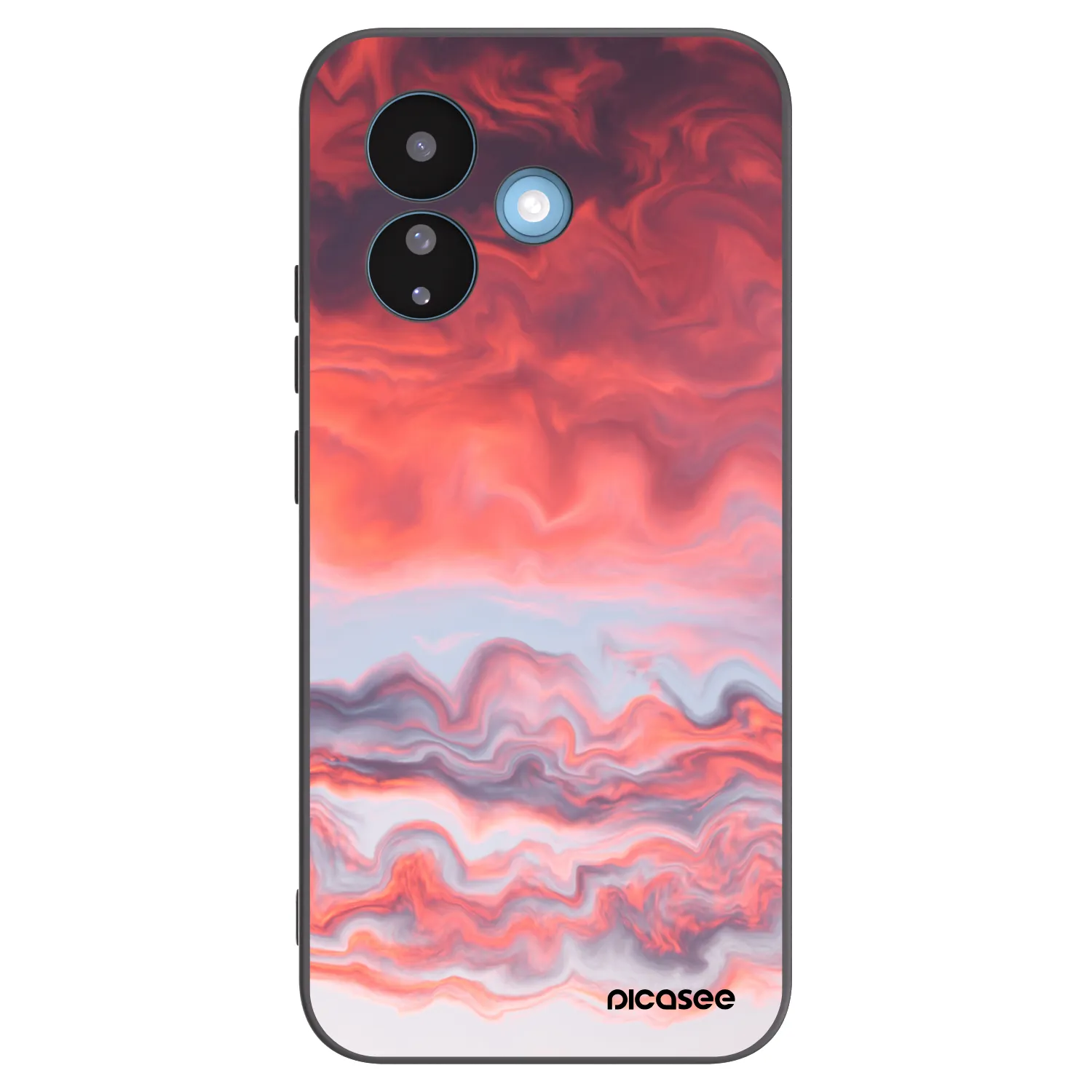 Picasee husă neagră din silicon pentru Xiaomi Redmi Note 17 Pro 5G - Sunset
