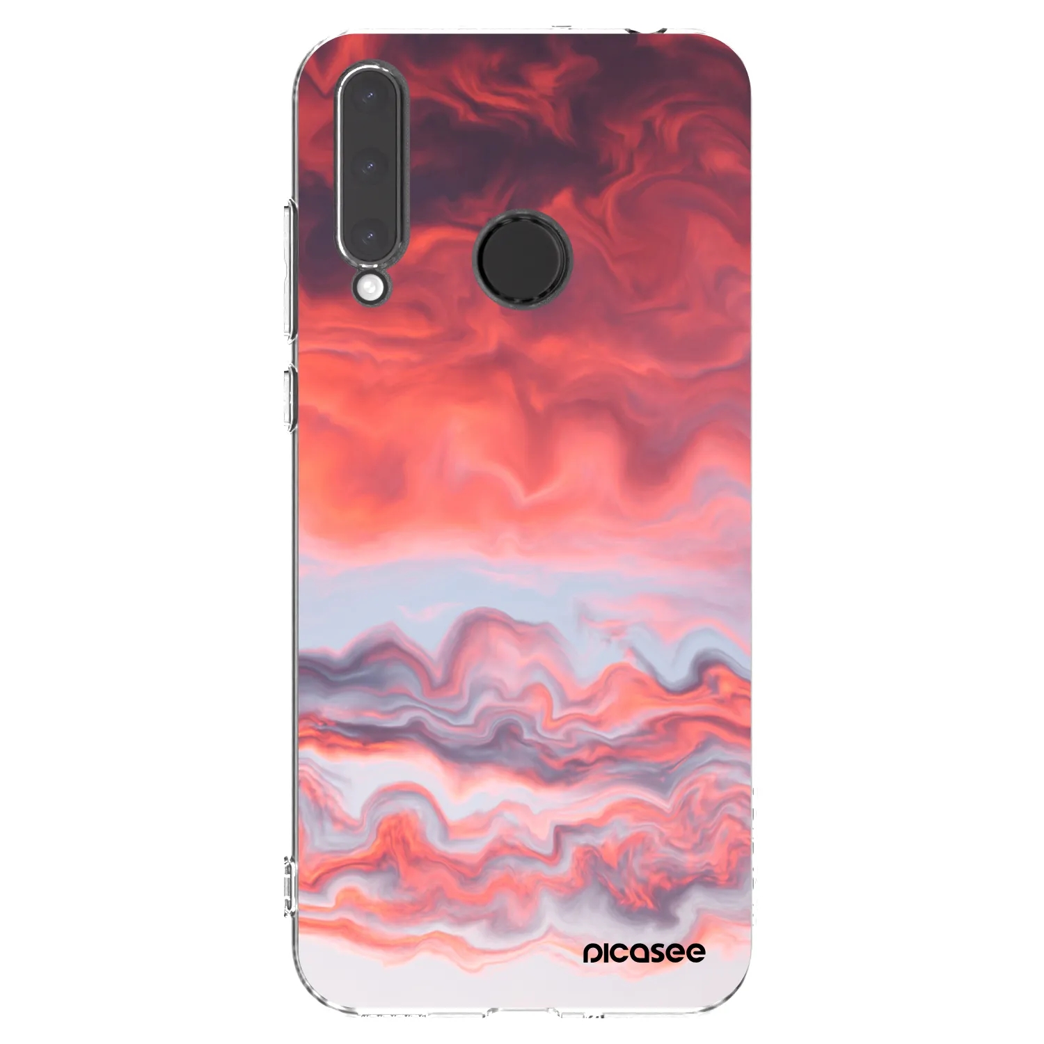 Picasee husă transparentă din silicon pentru Honor 20 Lite - Sunset