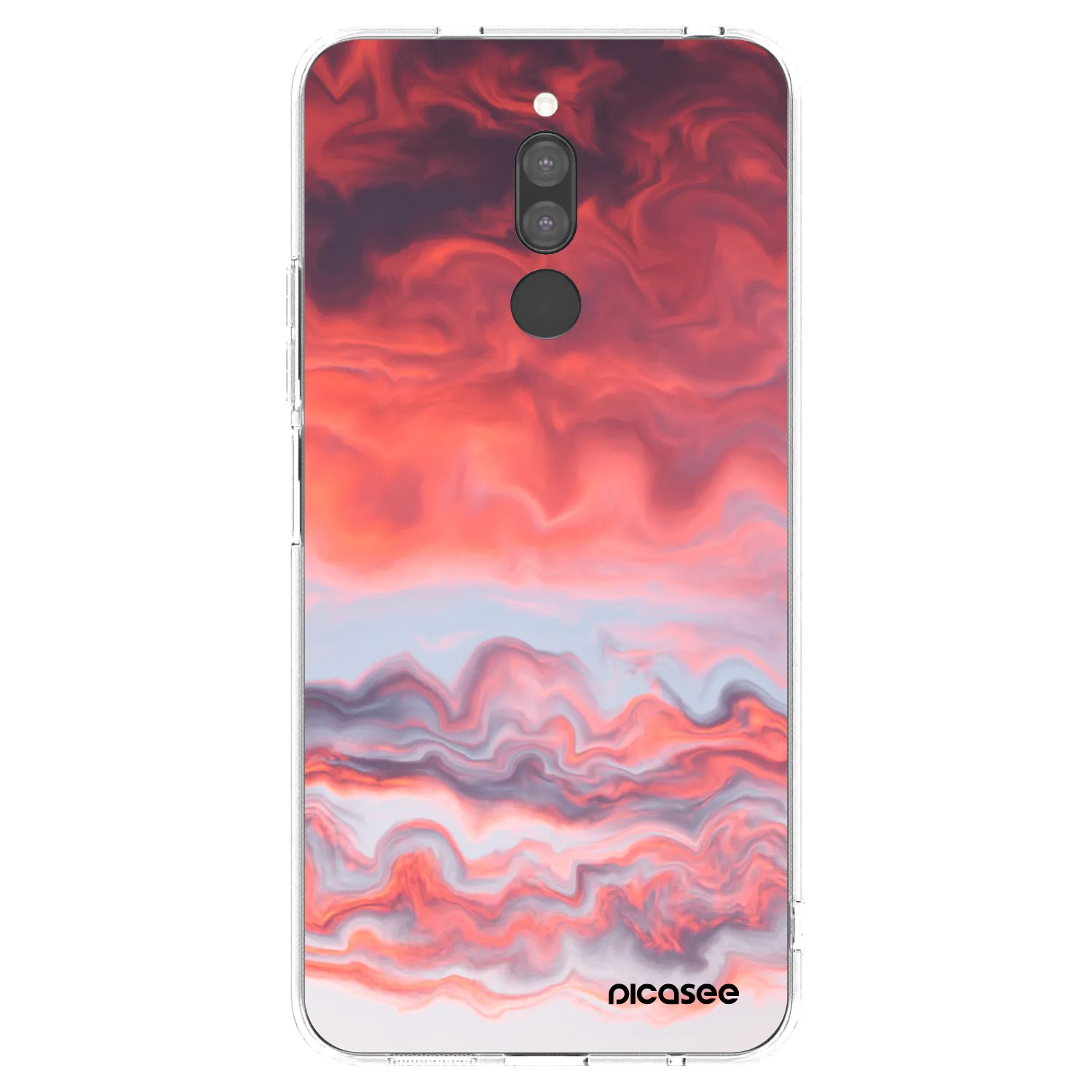 Picasee husă transparentă din silicon pentru Xiaomi Redmi 8 - Sunset