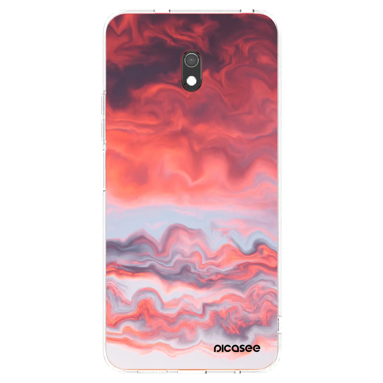 Picasee husă transparentă din silicon pentru Xiaomi Redmi 8A - Sunset