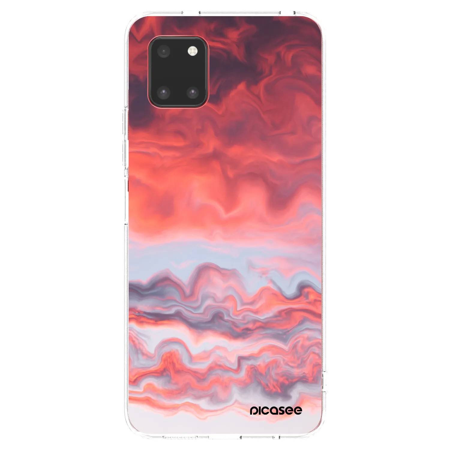 Picasee husă transparentă din silicon pentru Samsung Galaxy Note 10 Lite N770F - Sunset