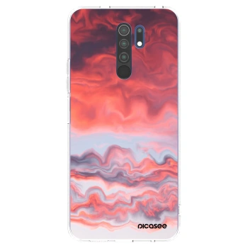 Picasee husă transparentă din silicon pentru Xiaomi Redmi 9 - Sunset