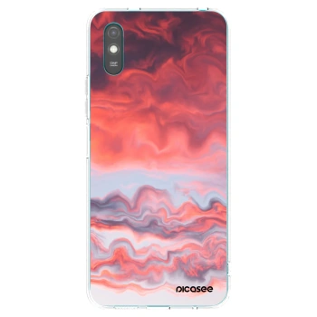 Picasee husă transparentă din silicon pentru Xiaomi Redmi 9A - Sunset
