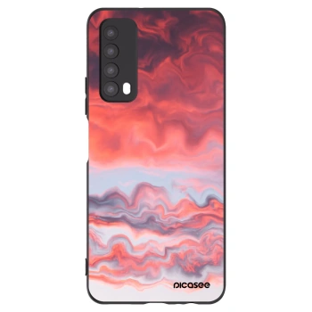 Picasee husă neagră din silicon pentru Huawei P Smart 2021 - Sunset