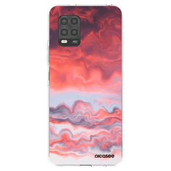 Picasee husă transparentă din silicon pentru Xiaomi Mi 10 Lite - Sunset