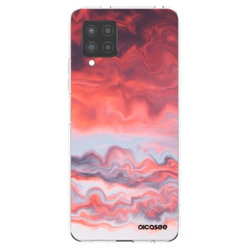 Picasee husă transparentă din silicon pentru Samsung Galaxy A42 A426B - Sunset