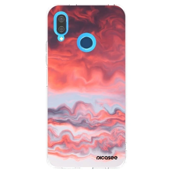 Picasee husă transparentă din silicon pentru Huawei P20 Lite - Sunset