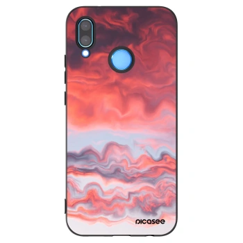 Picasee husă neagră din silicon pentru Huawei P20 Lite - Sunset