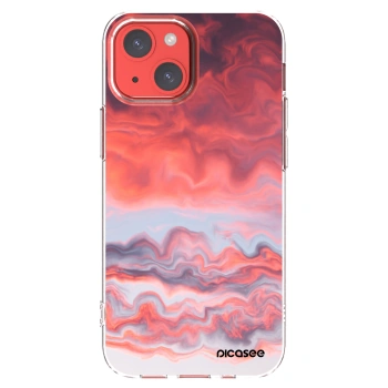 Picasee husă transparentă din silicon pentru Apple iPhone 13 mini - Sunset