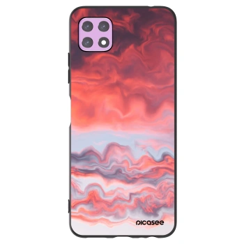 Picasee husă neagră din silicon pentru Samsung Galaxy A22 A226B 5G - Sunset