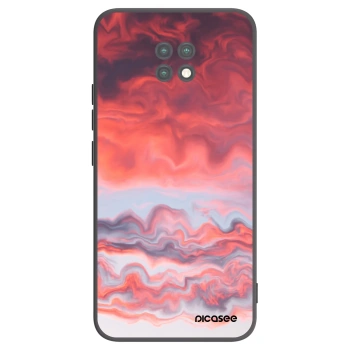 Picasee husă neagră din silicon pentru Xiaomi Redmi Note 9T - Sunset