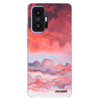 Picasee husă transparentă din silicon pentru Xiaomi 11T - Sunset