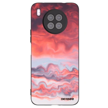 Picasee husă neagră din silicon pentru Huawei Nova 8i - Sunset