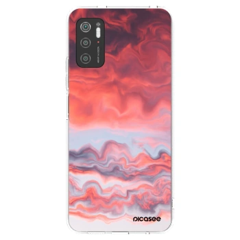 Picasee husă transparentă din silicon pentru Xiaomi Poco M3 Pro 5G - Sunset