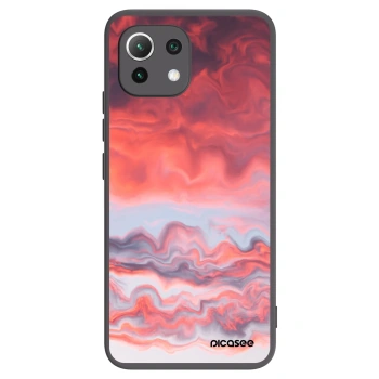 Picasee husă neagră din silicon pentru Xiaomi 11 Lite 5G NE - Sunset
