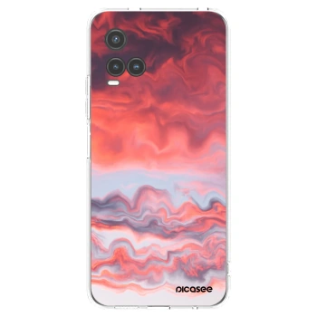 Picasee husă transparentă din silicon pentru Vivo Y33s - Sunset