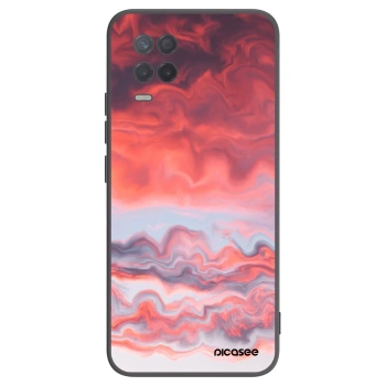 Picasee husă neagră din silicon pentru Realme 8 5G - Sunset