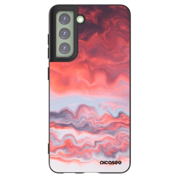 Picasee husă neagră din silicon pentru Samsung Galaxy S21 FE 5G - Sunset