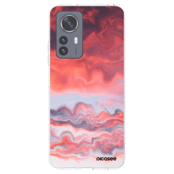 Picasee husă transparentă din silicon pentru Xiaomi 12 Pro - Sunset