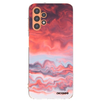 Picasee husă transparentă din silicon pentru Samsung Galaxy A13 4G A135 - Sunset