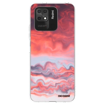 Picasee husă transparentă din silicon pentru Xiaomi Redmi 10C - Sunset