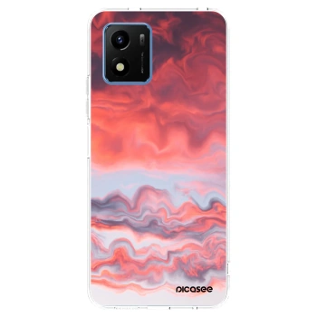 Picasee husă transparentă din silicon pentru Vivo Y01 - Sunset