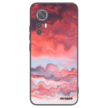 Picasee husă neagră din silicon pentru Xiaomi 12X - Sunset