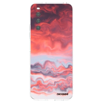 Picasee husă transparentă din silicon pentru Sony Xperia 10 IV 5G - Sunset