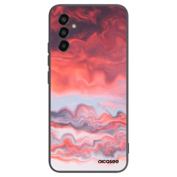 Picasee husă neagră din silicon pentru Samsung Galaxy M13 M135F - Sunset
