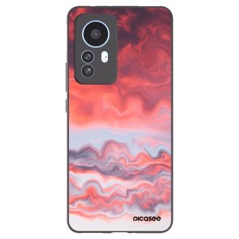 Picasee husă neagră din silicon pentru Xiaomi 12T - Sunset