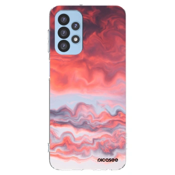 Picasee husă transparentă din silicon pentru Samsung Galaxy A23 A235F 4G - Sunset