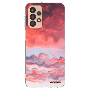 Picasee husă transparentă din silicon pentru Samsung Galaxy A23 A236B 5G - Sunset