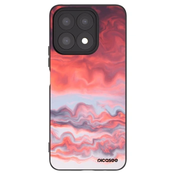 Picasee husă neagră din silicon pentru Honor X8a - Sunset