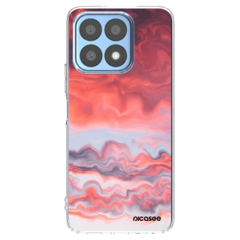 Picasee husă transparentă din silicon pentru Honor X8a - Sunset