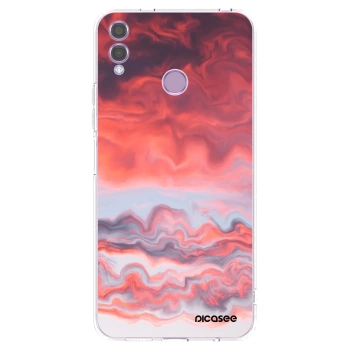 Picasee husă transparentă din silicon pentru Honor 8X - Sunset