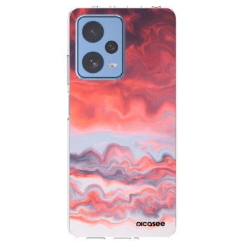Picasee husă transparentă din silicon pentru Xiaomi Redmi Note 12 Pro 5G - Sunset