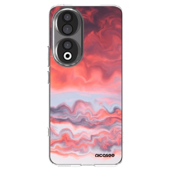 Picasee husă transparentă din silicon pentru Honor 90 5G - Sunset