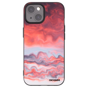 Picasee husă neagră din silicon pentru Apple iPhone 15 - Sunset